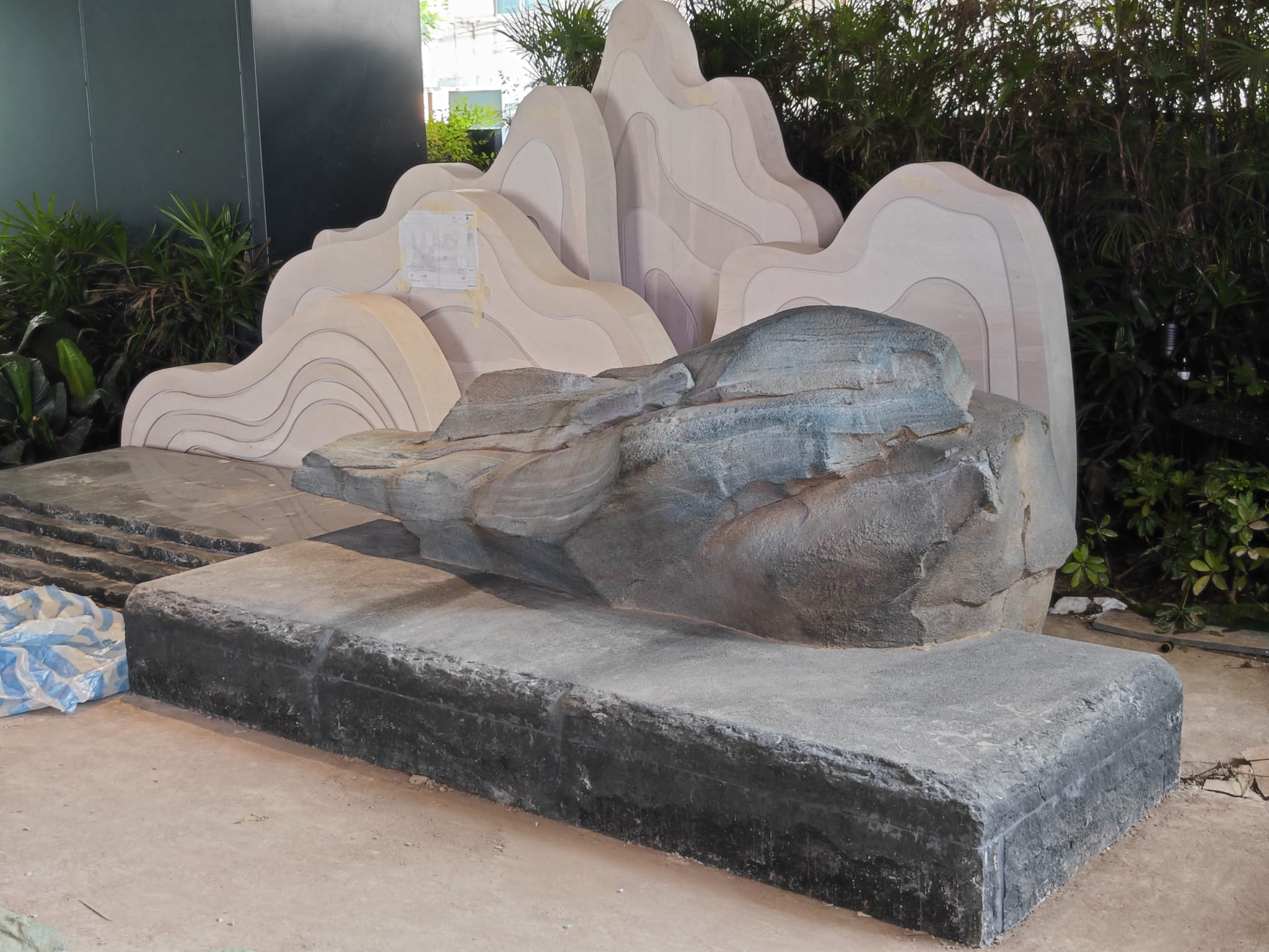TCP Rockwork sculpture 2024